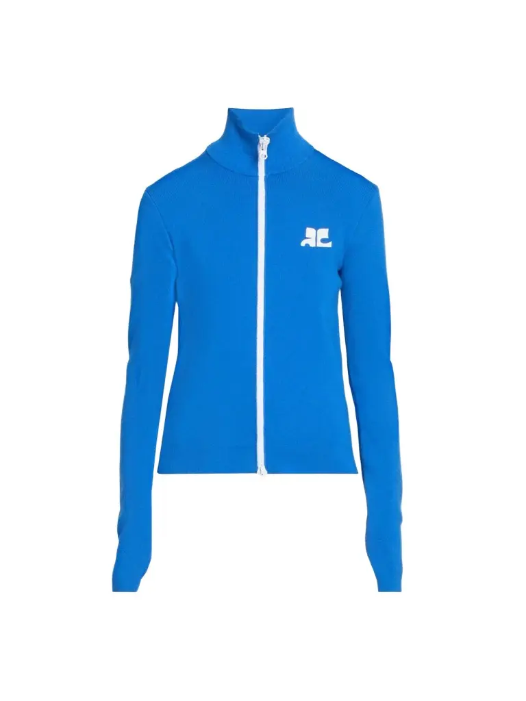 Women's Merino Wool Zip-Front Cardigan