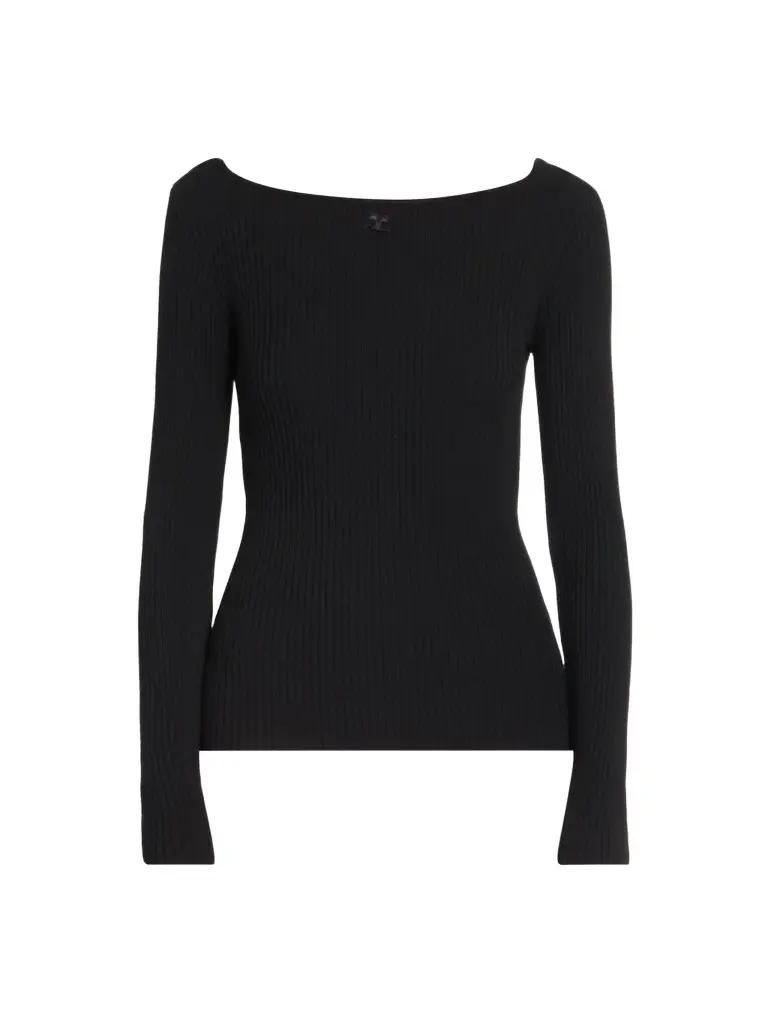 Women's Rib-Knit Boatneck Sweater