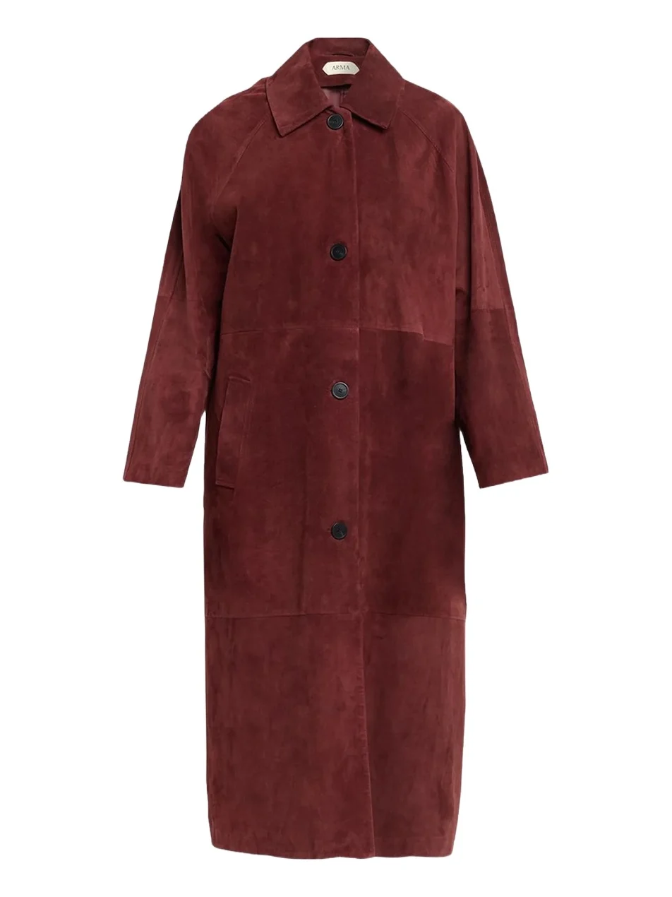 Women's Judy Suede Longline Coat Women's Judy Suede Longline Coat