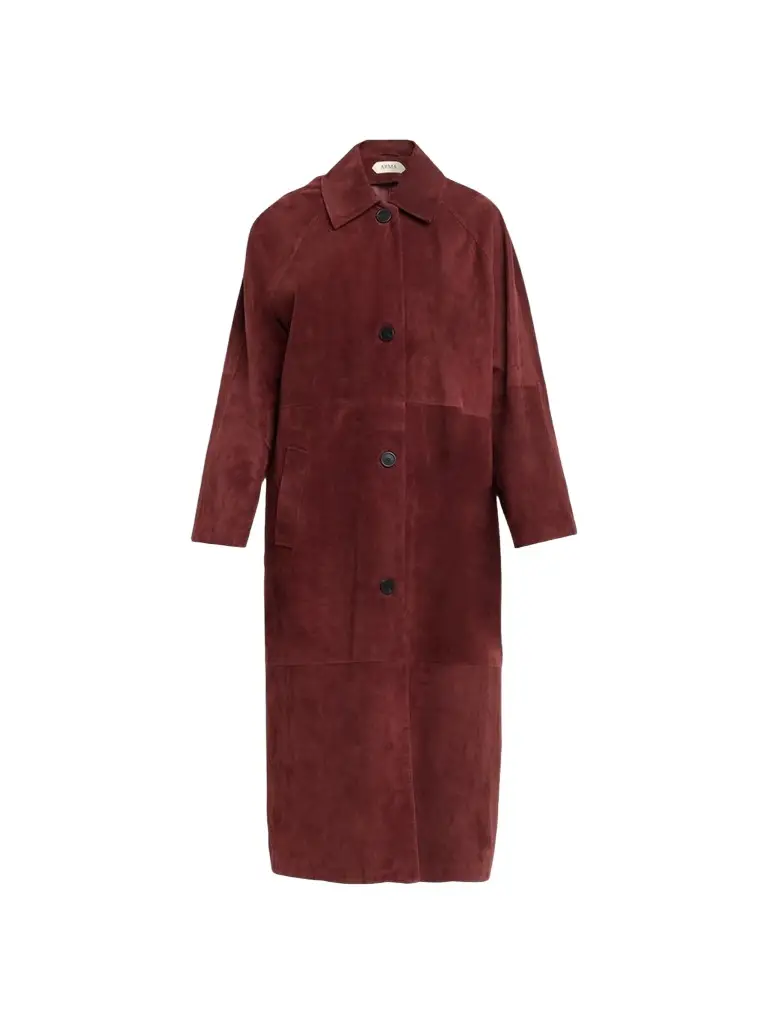 ARMA Women's Judy Suede Longline Coat