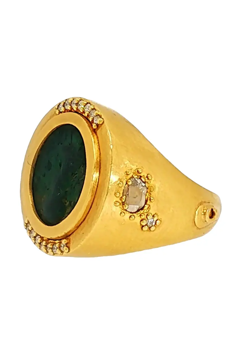 Coomi Diamond Antiquity Kushan Coin Ring | Thumbnail 5 Coomi Diamond Antiquity Kushan Coin Ring | Thumbnail 5