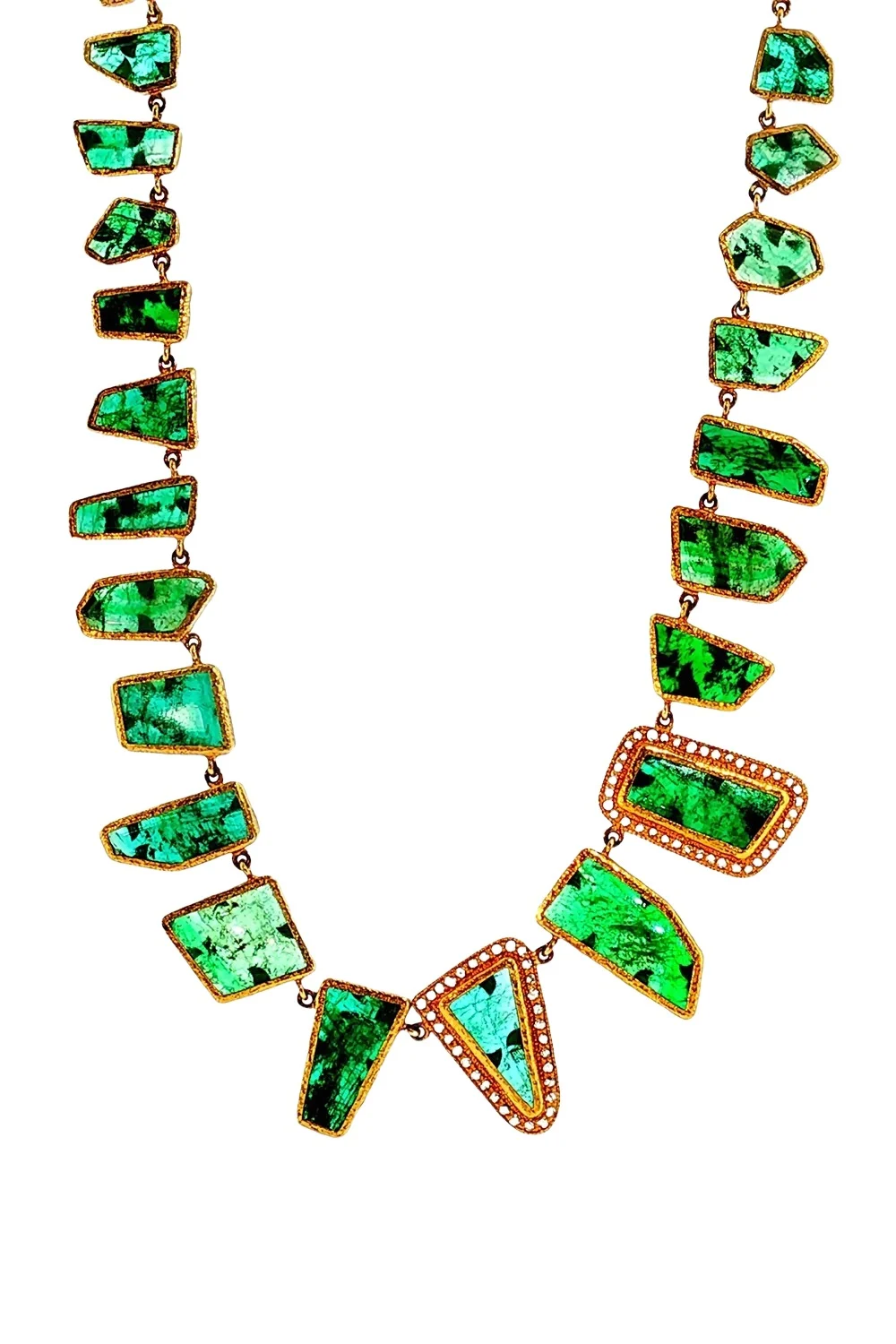 Emerald Affinity Slice Necklace Emerald Affinity Slice Necklace