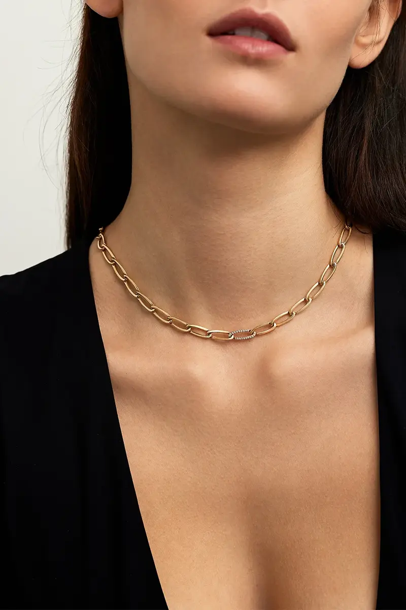Melissa Kaye One Diamond Small Lulu Necklace | Thumbnail 2 Melissa Kaye One Diamond Small Lulu Necklace | Thumbnail 2
