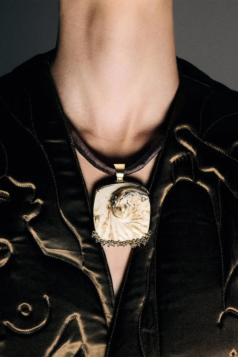 DENISE CASSOU Abalone Shell Sand Necklace | Thumbnail 2