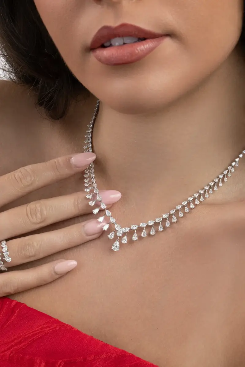 ARZANO Diamond Tiara Necklace | Thumbnail 2