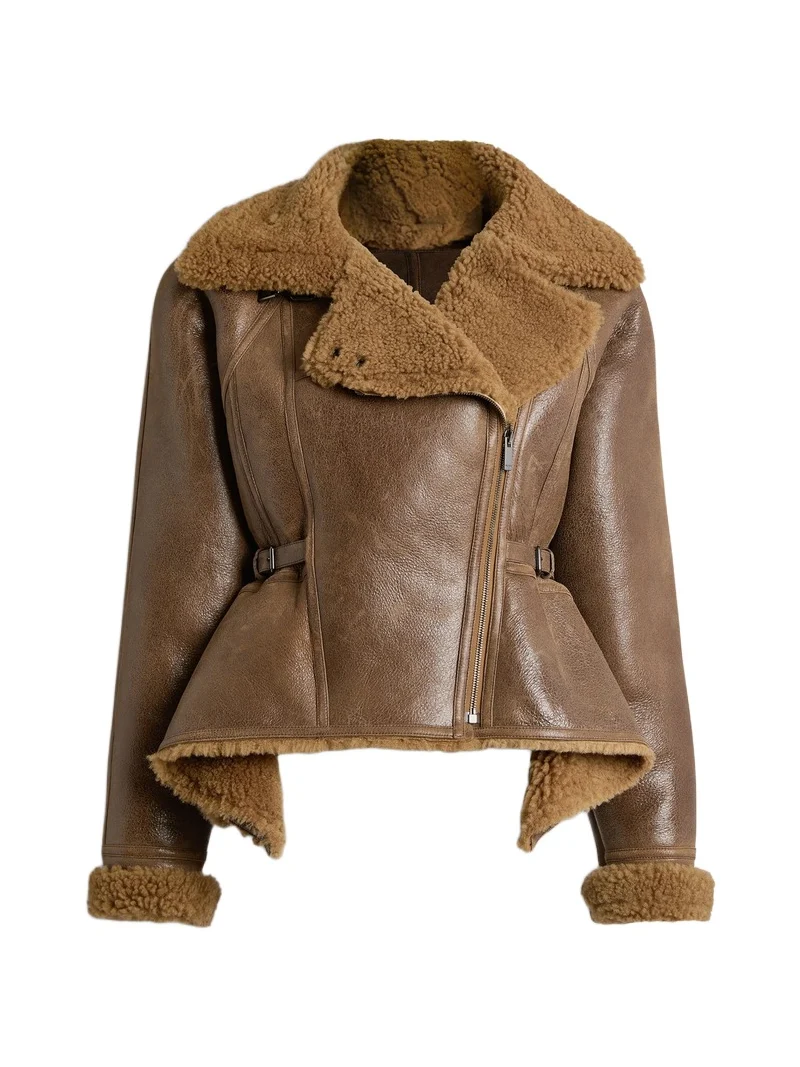Balmain Shearling signature jacket