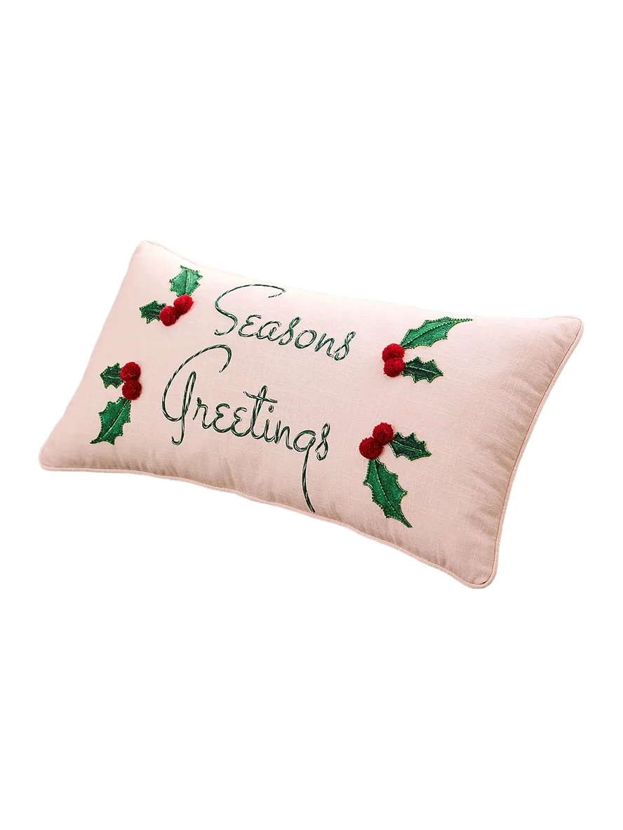 C & F Enterprise "Seasons Greetings" Pillow