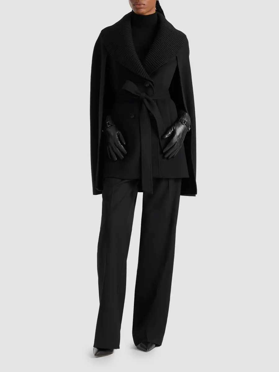 Mackage Women's Susie Wool Cape Coat | Thumbnail 2 Mackage Women's Susie Wool Cape Coat | Thumbnail 2