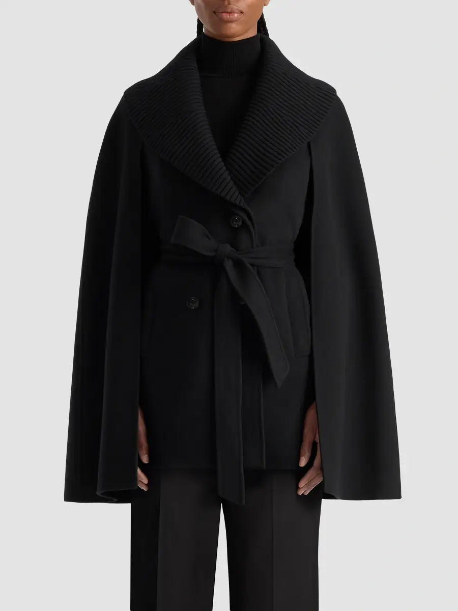 Mackage Women's Susie Wool Cape Coat | Thumbnail 3 Mackage Women's Susie Wool Cape Coat | Thumbnail 3