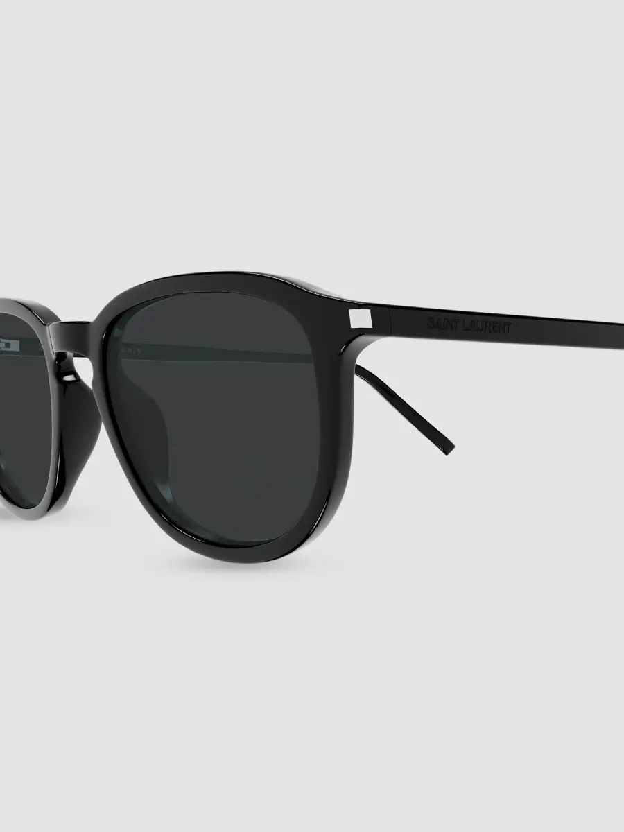 Saint Laurent Men's 52MM Round Sunglasses | Thumbnail 3