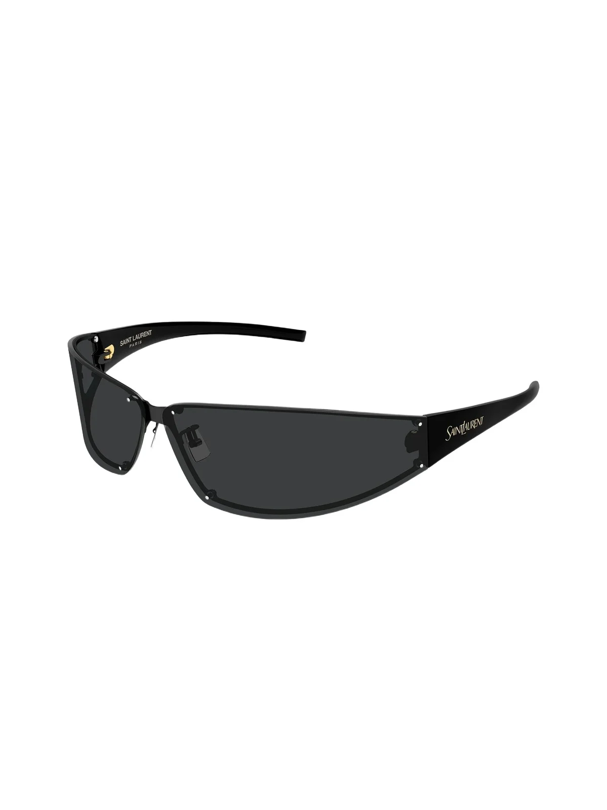 Saint Laurent Men's 82MM Wrap Sunglasses