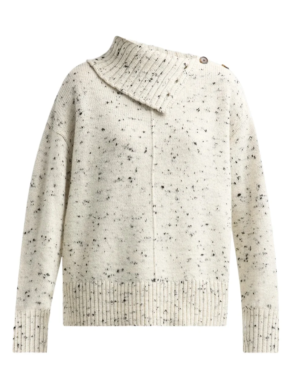 A. L.C. Women's Kit Marl-Knit Spread-Collar Sweater A. L.C. Women's Kit Marl-Knit Spread-Collar Sweater