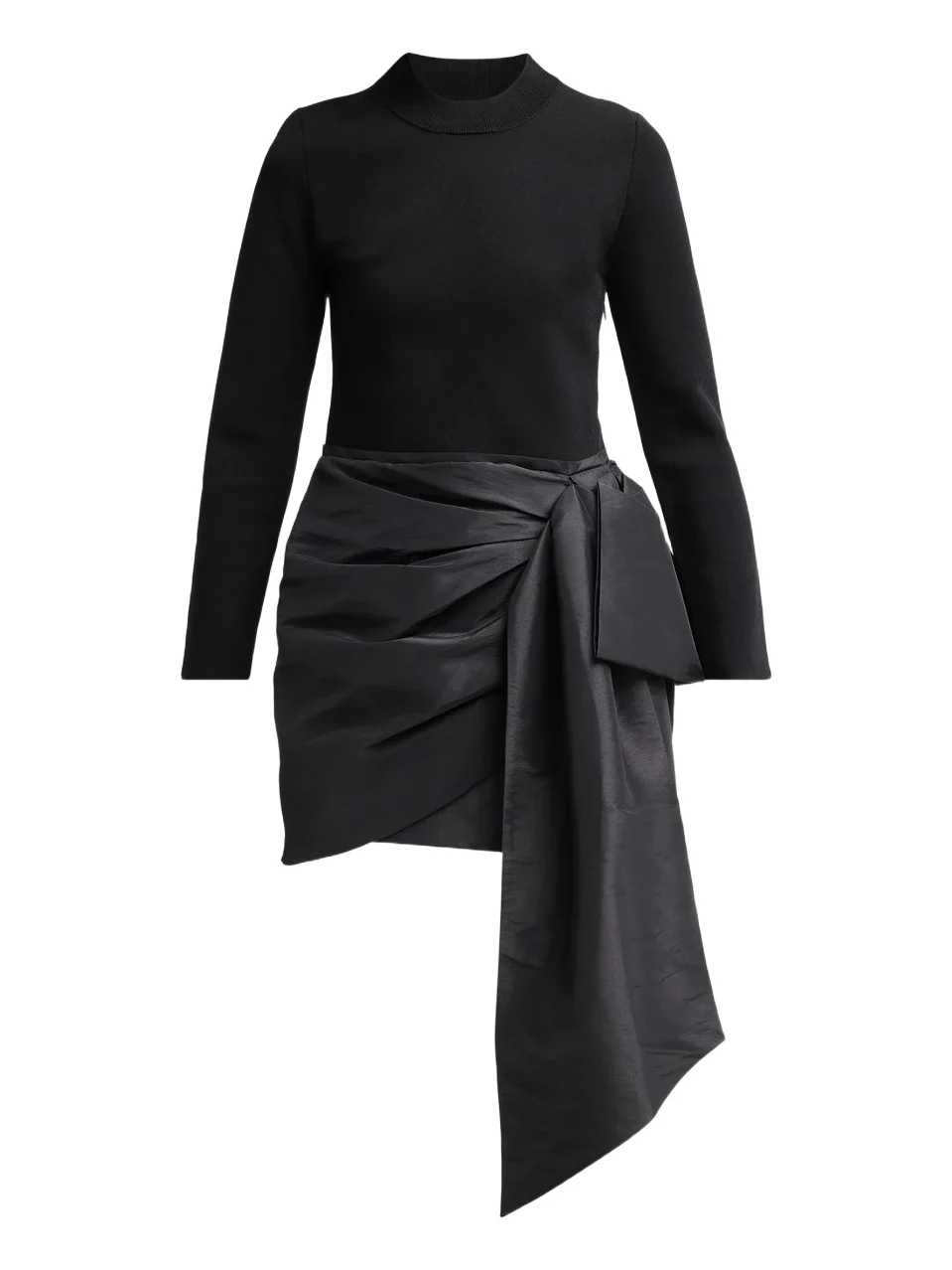 Simkhai Women's Tedda Mixed-Media Mini Dress
