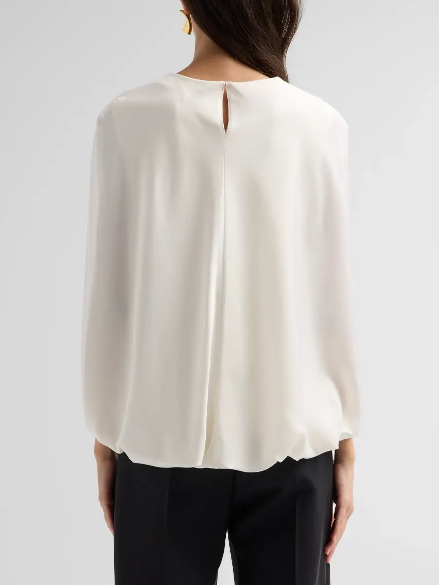 Simkhai Women's Lauren Cape-Sleeve Top | Thumbnail 3