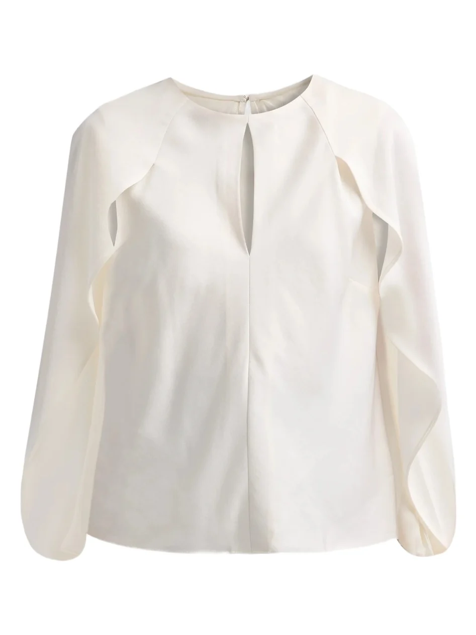 Women's Lauren Cape-Sleeve Top Women's Lauren Cape-Sleeve Top