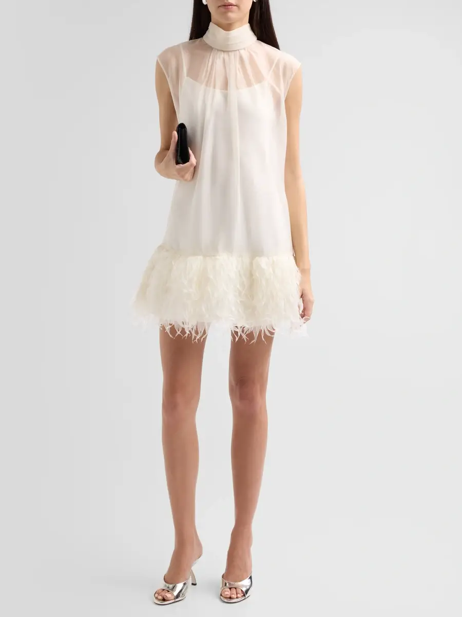 Simkhai Women's Shirya Shift Mini Dress | Thumbnail 2 Simkhai Women's Shirya Shift Mini Dress | Thumbnail 2