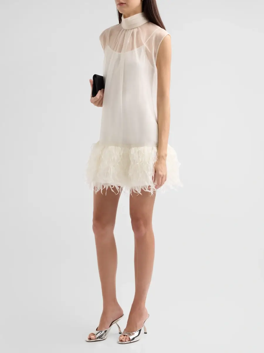 Simkhai Women's Shirya Shift Mini Dress | Thumbnail 4 Simkhai Women's Shirya Shift Mini Dress | Thumbnail 4