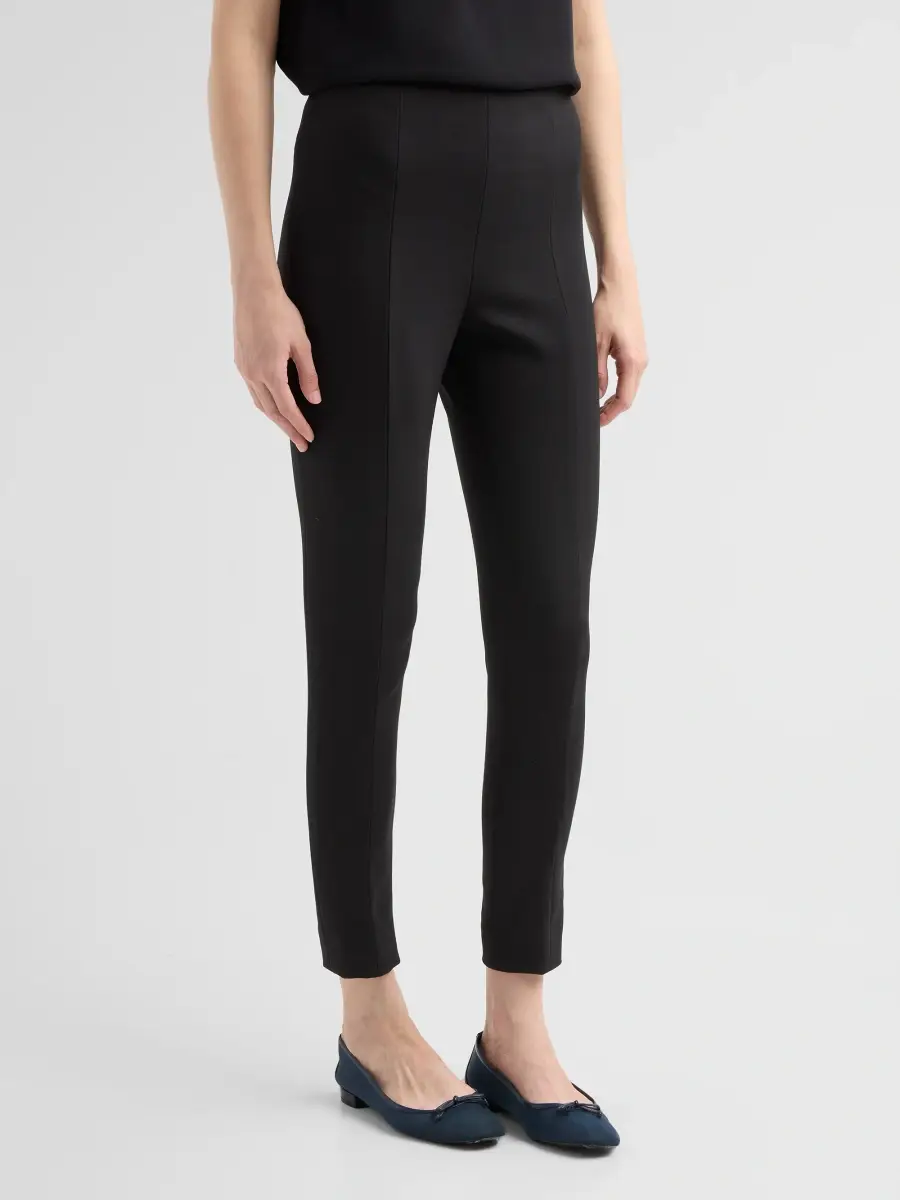Carolina Herrera Women's Emilie Wool-Blend Tapered Pants | Thumbnail 4 Carolina Herrera Women's Emilie Wool-Blend Tapered Pants | Thumbnail 4