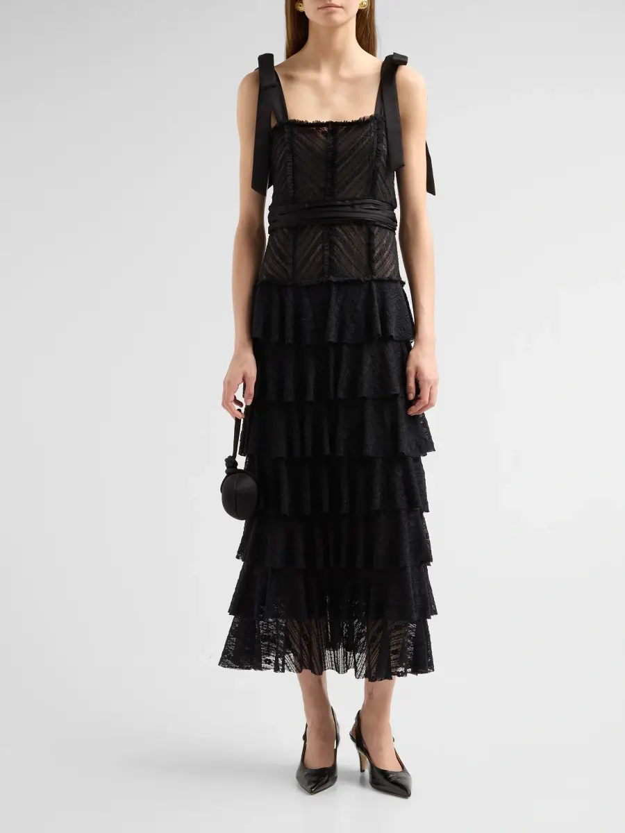 Cinq à Sept Women's Sabrina Lace Midi Dress | Thumbnail 2 Cinq à Sept Women's Sabrina Lace Midi Dress | Thumbnail 2