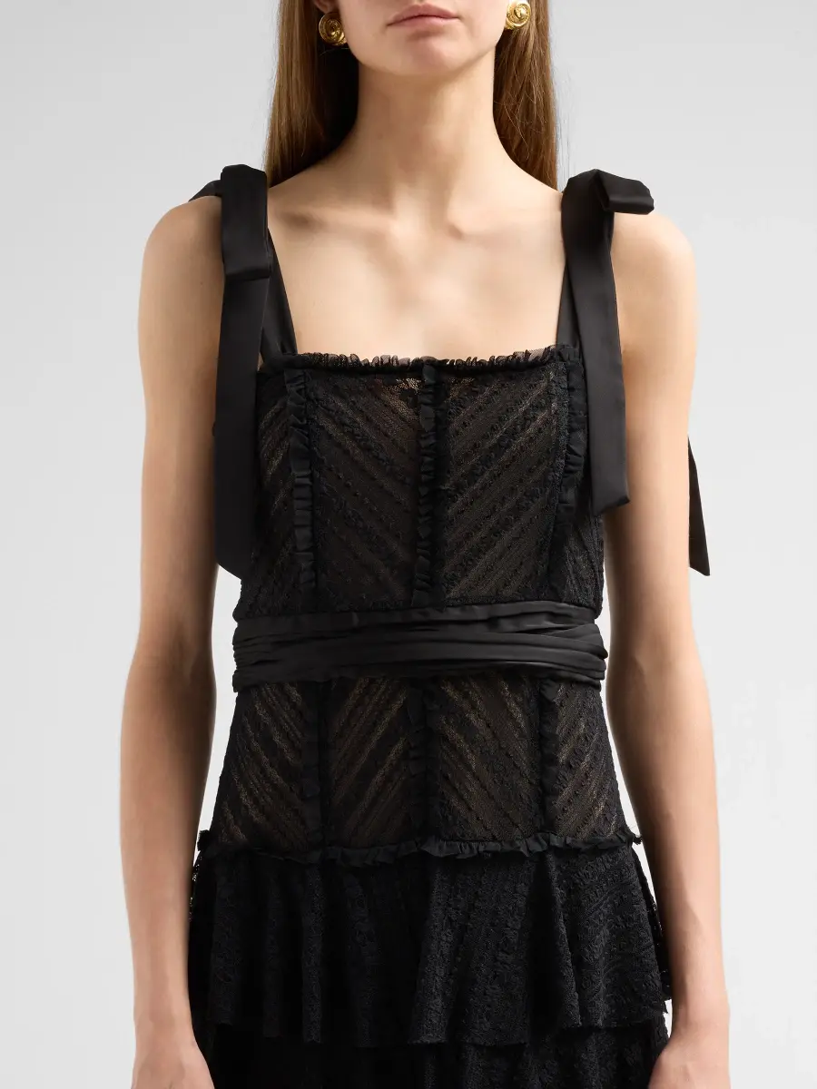 Cinq à Sept Women's Sabrina Lace Midi Dress | Thumbnail 5 Cinq à Sept Women's Sabrina Lace Midi Dress | Thumbnail 5