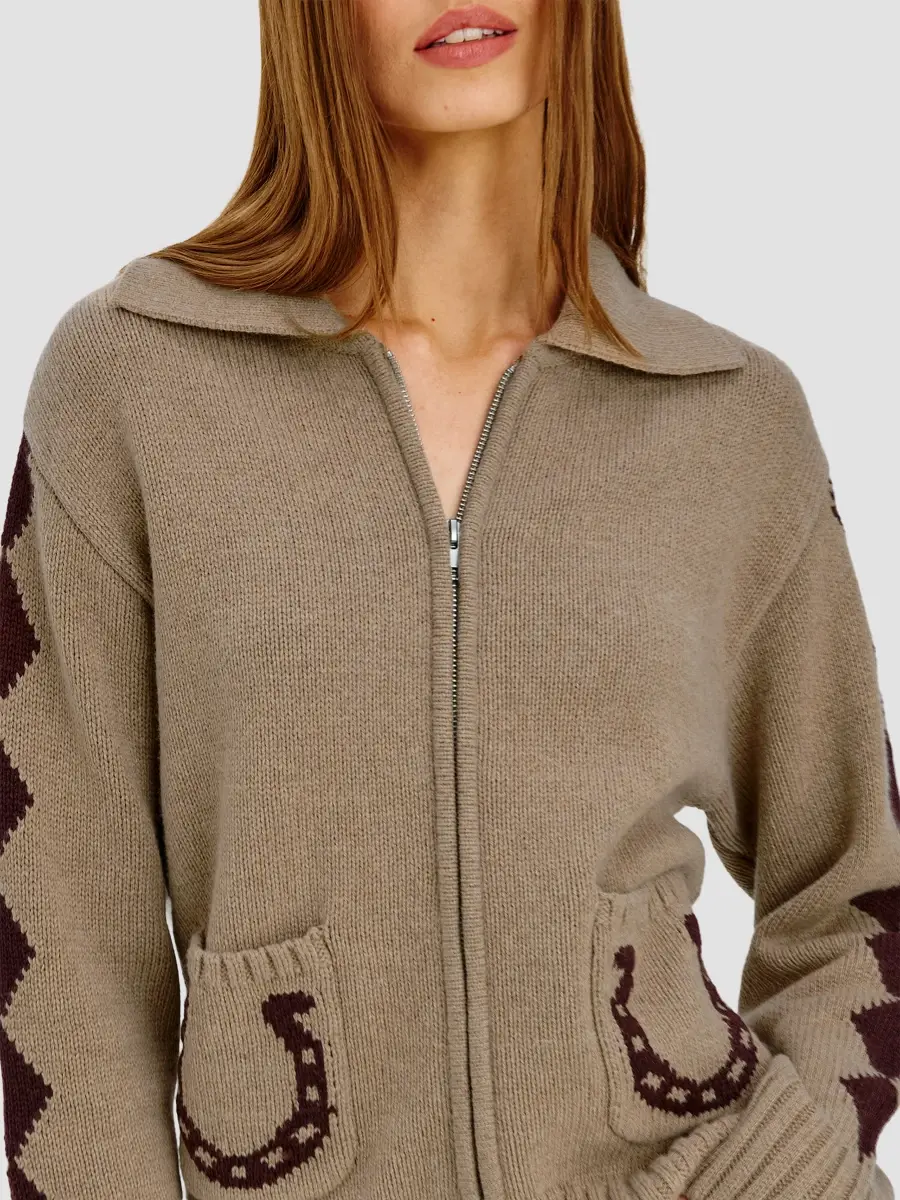 RAILS Women's Rhea Zip-Front Sweater | Thumbnail 5