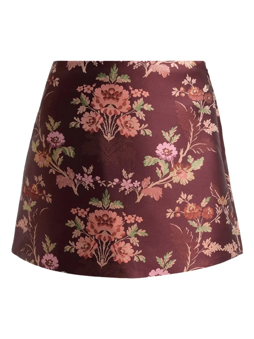 Cara Cara Women's Chrissy Jacquard Mini Skirt
