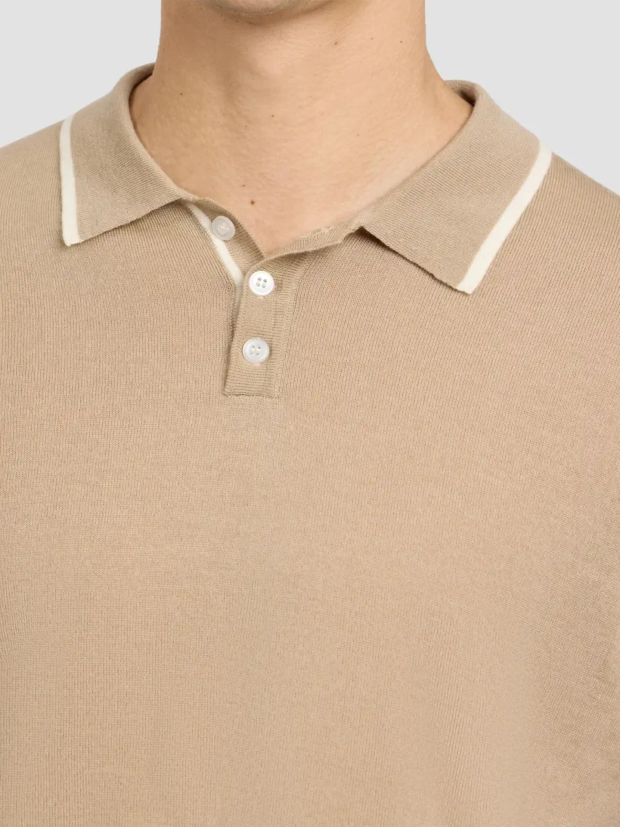 Onia Men's Extra-Fine Merino Wool Long-Sleeve Polo Shirt | Thumbnail 5 Onia Men's Extra-Fine Merino Wool Long-Sleeve Polo Shirt | Thumbnail 5