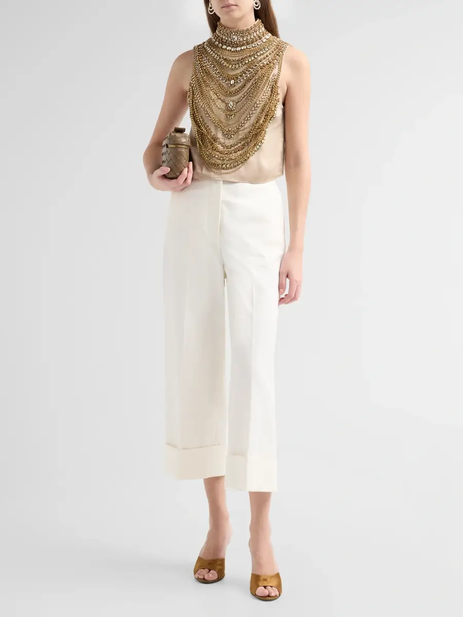 L'Agence Women's Yun Draped Crystal Tank | Thumbnail 2 L'Agence Women's Yun Draped Crystal Tank | Thumbnail 2