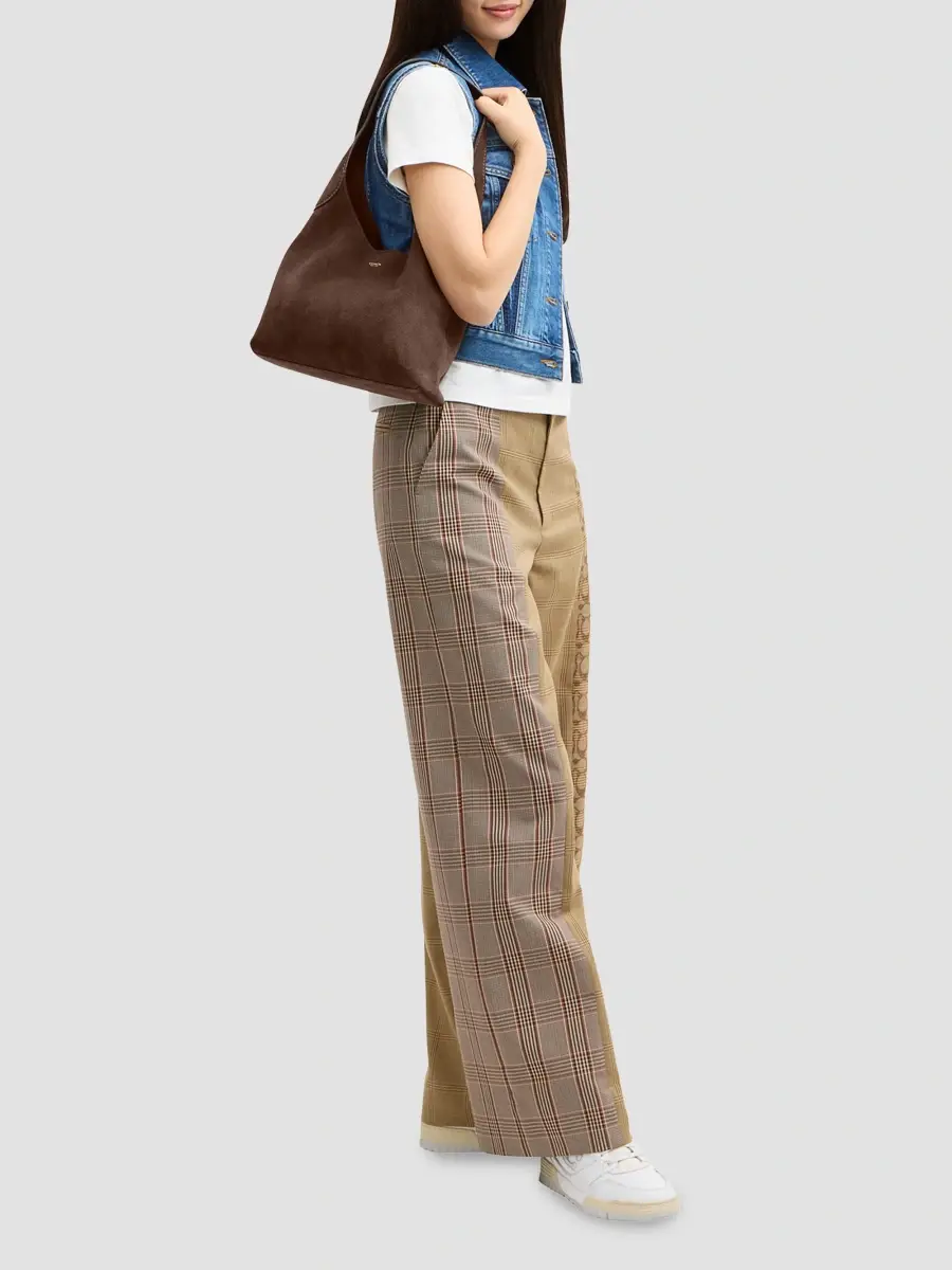 Coach Women's Brooklyn Suede Shoulder Bag 28 | Thumbnail 2