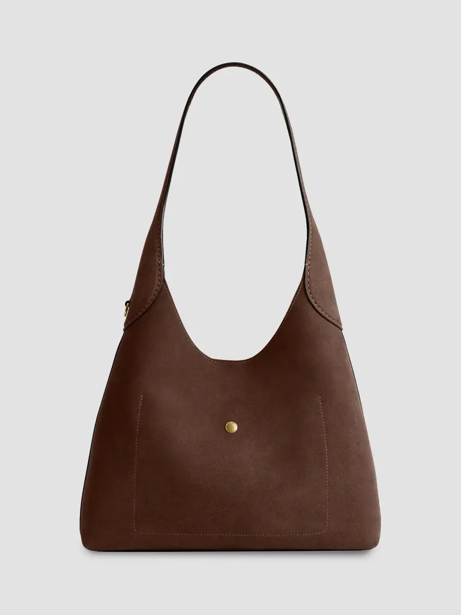 Coach Women's Brooklyn Suede Shoulder Bag 28 | Thumbnail 3
