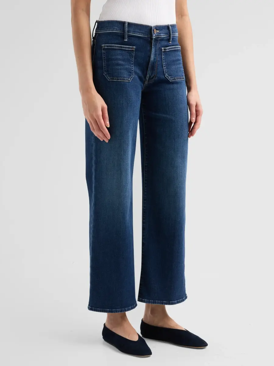 Mother Women's Lil Patch Pocket Mid-Rise Jeans | Thumbnail 4 Mother Women's Lil Patch Pocket Mid-Rise Jeans | Thumbnail 4