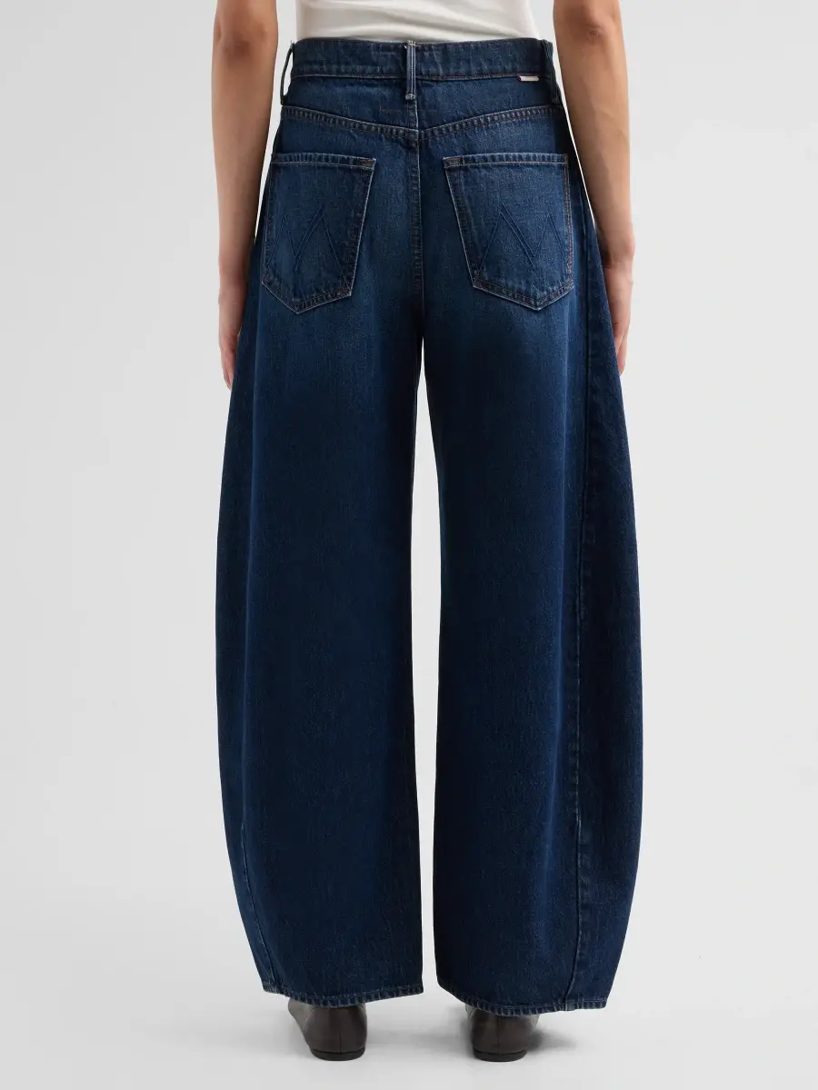 Mother Women's The Spoonful Nerdy Barrel-Leg Jeans | Thumbnail 3