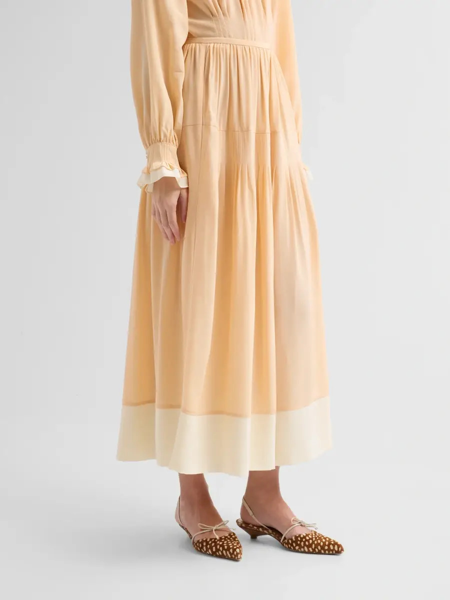 Ulla Johnson Women's Yvette Silk Midi Skirt | Thumbnail 4 Ulla Johnson Women's Yvette Silk Midi Skirt | Thumbnail 4