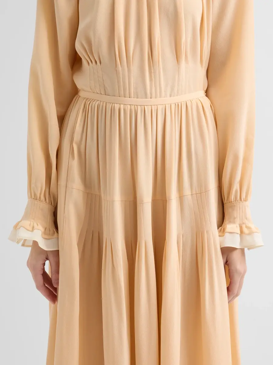 Ulla Johnson Women's Yvette Silk Midi Skirt | Thumbnail 5 Ulla Johnson Women's Yvette Silk Midi Skirt | Thumbnail 5