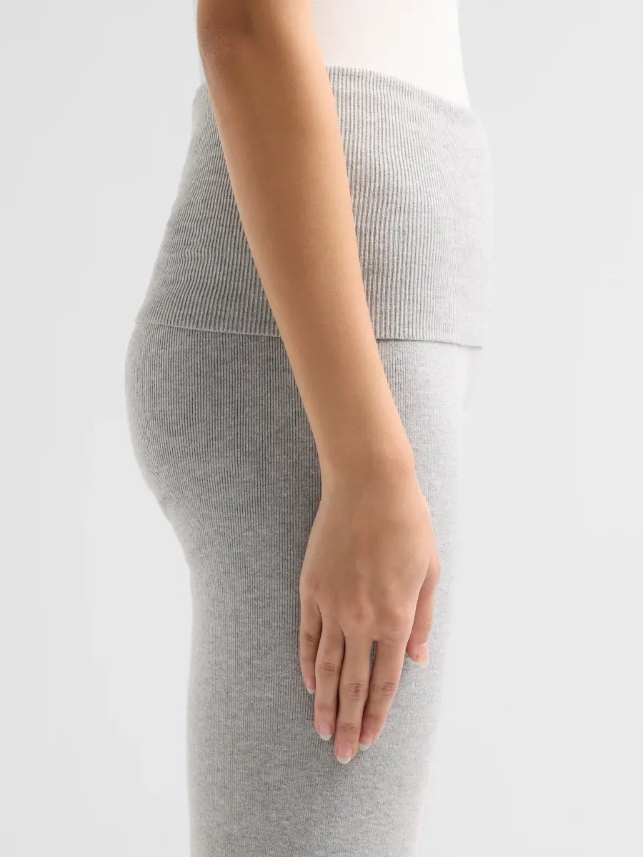 Skims Women's Foldover Mid-Weight Knit Pants | Thumbnail 5 Skims Women's Foldover Mid-Weight Knit Pants | Thumbnail 5