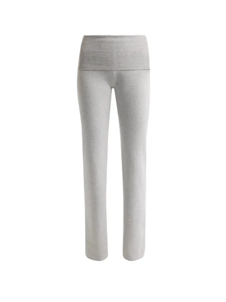 Women's Foldover Mid-Weight Knit Pants Women's Foldover Mid-Weight Knit Pants