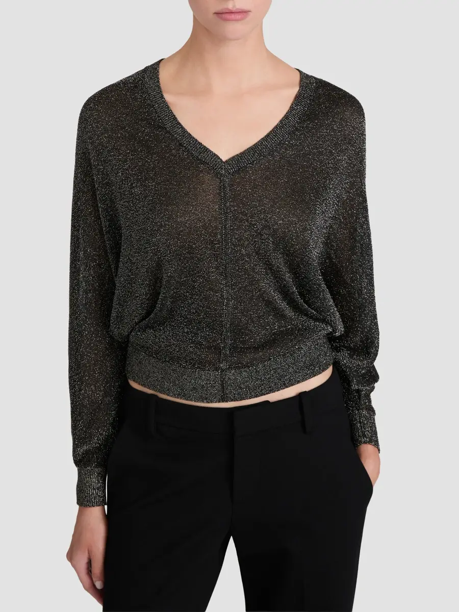 Frame Women's The Shimmer Dolman Top | Thumbnail 4