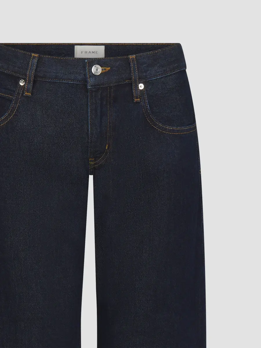 Frame Women's The Cuffed Low-Rise Barrel-Leg Jeans | Thumbnail 5