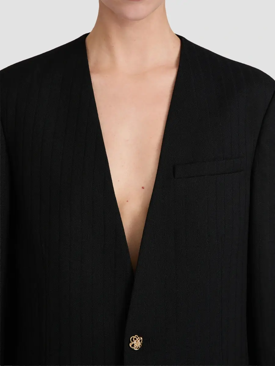 Frame Women's The Collarless Wool Blazer | Thumbnail 5