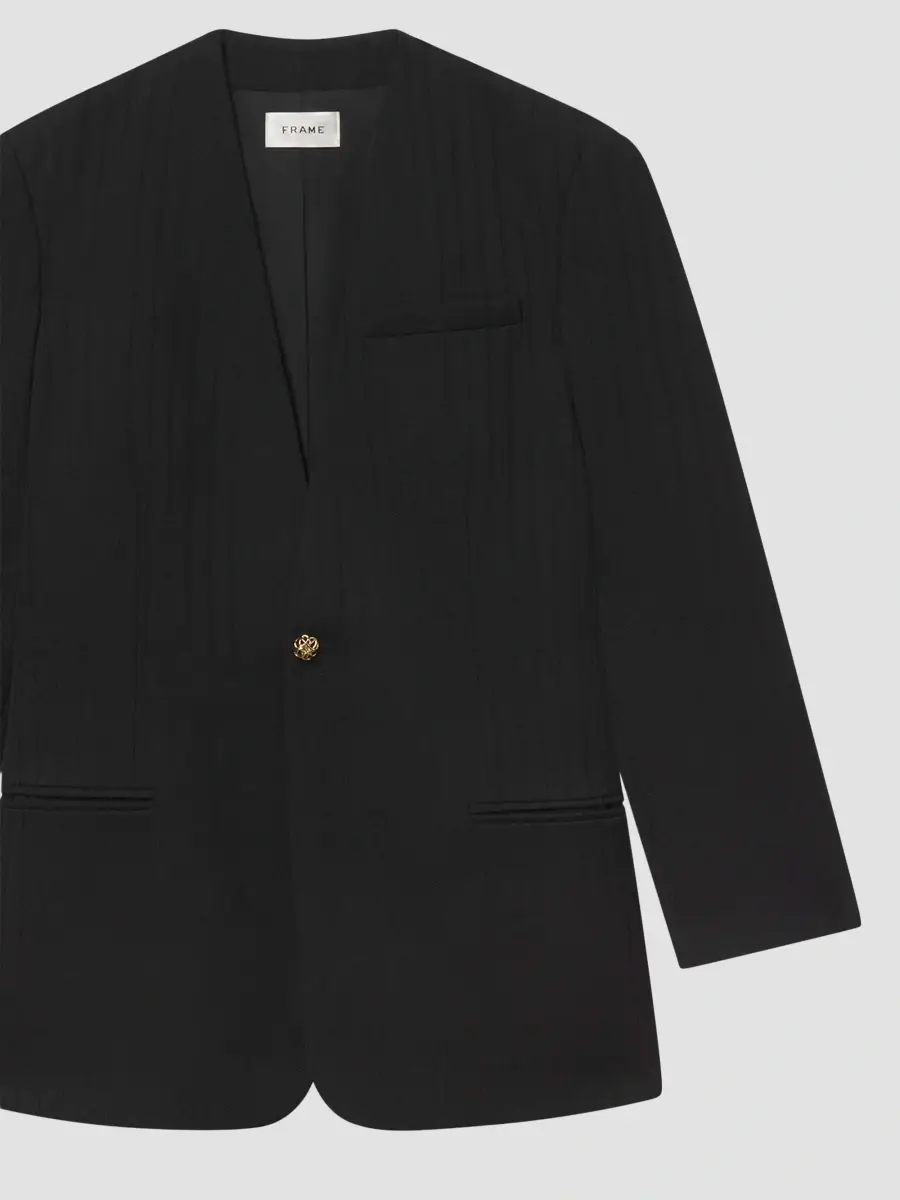 Frame Women's The Collarless Wool Blazer | Thumbnail 7