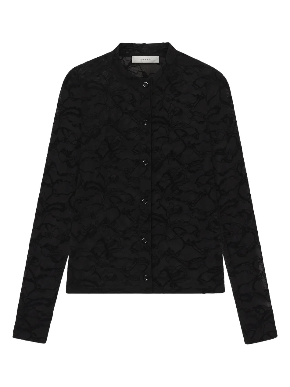 Women's The Lace Burnout Top Women's The Lace Burnout Top