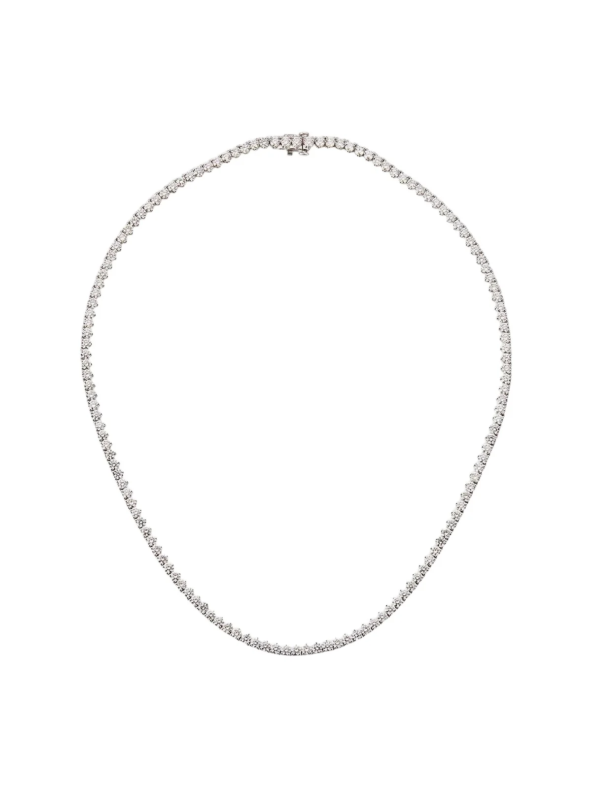 Women's 18K White Gold & 11.45 TCW Diamond Tennis Necklace Women's 18K White Gold & 11.45 TCW Diamond Tennis Necklace