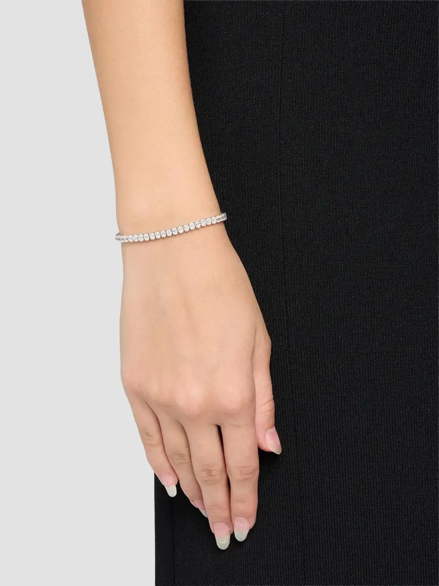 Diamonds at Saks Fifth Avenue Women's 18K White Gold & 6.40 TCW Diamond Tennis Bracelet | Thumbnail 2 Diamonds at Saks Fifth Avenue Women's 18K White Gold & 6.40 TCW Diamond Tennis Bracelet | Thumbnail 2