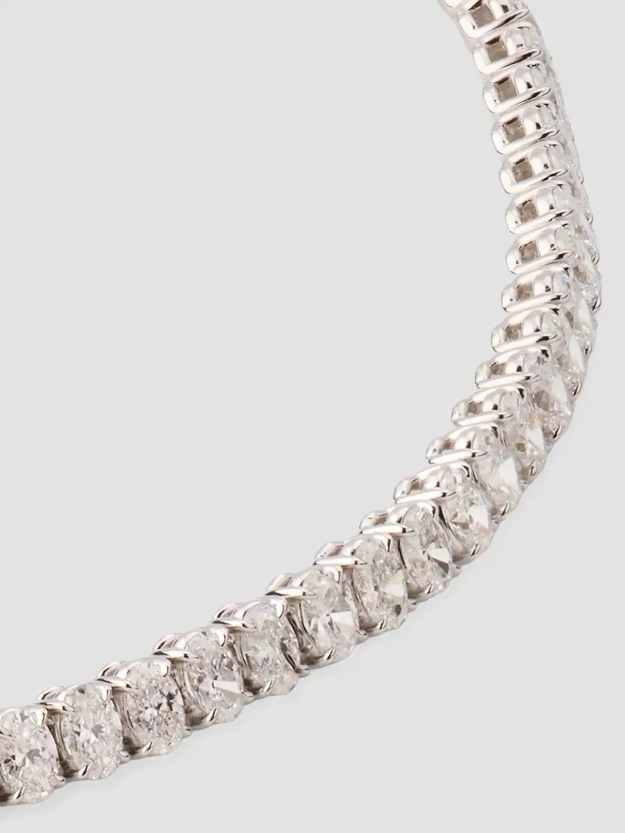 Diamonds at Saks Fifth Avenue Women's 18K White Gold & 6.40 TCW Diamond Tennis Bracelet | Thumbnail 3 Diamonds at Saks Fifth Avenue Women's 18K White Gold & 6.40 TCW Diamond Tennis Bracelet | Thumbnail 3