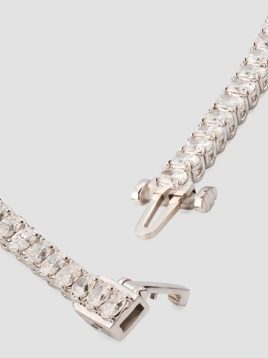 Diamonds at Saks Fifth Avenue Women's 18K White Gold & 6.40 TCW Diamond Tennis Bracelet | Thumbnail 4 Diamonds at Saks Fifth Avenue Women's 18K White Gold & 6.40 TCW Diamond Tennis Bracelet | Thumbnail 4