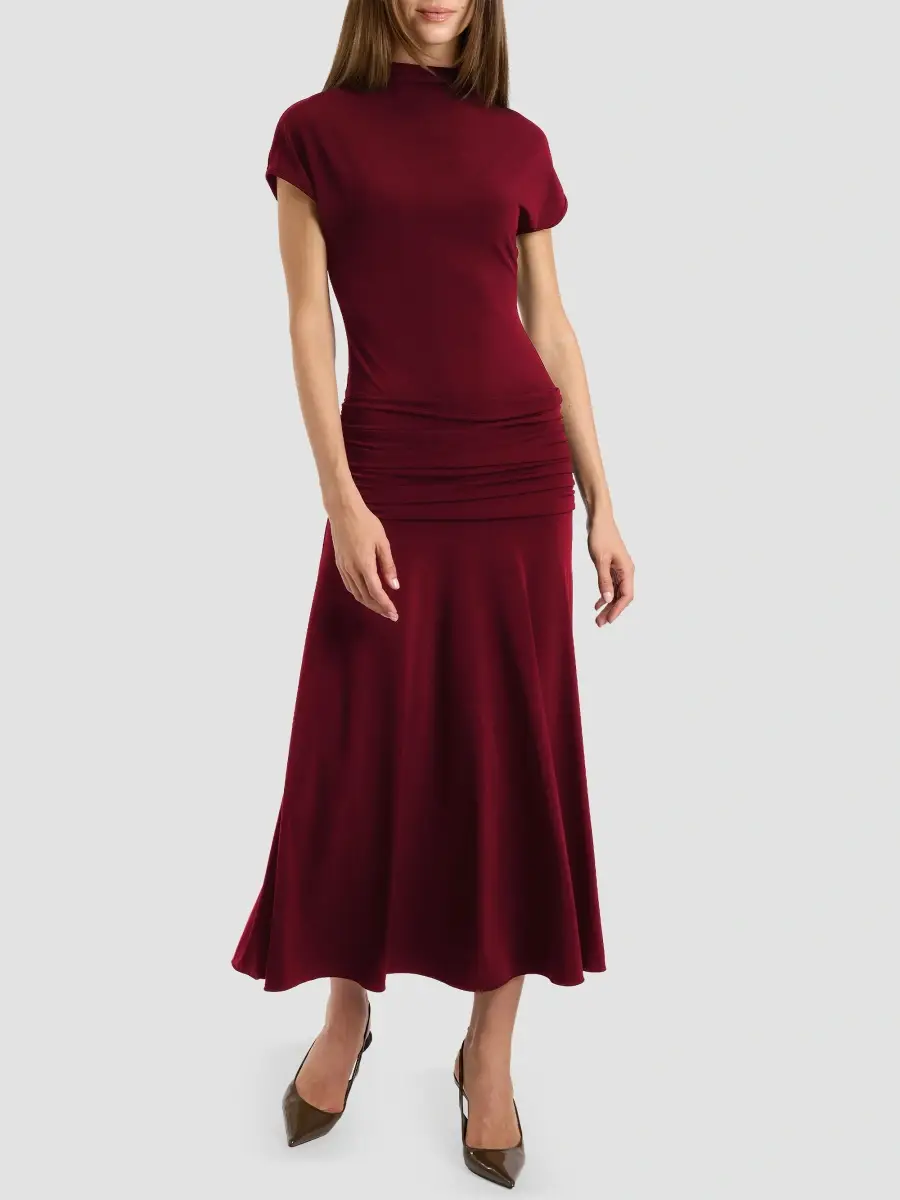 Santorelli Women's Kardi Jersey Midi Dress | Thumbnail 2