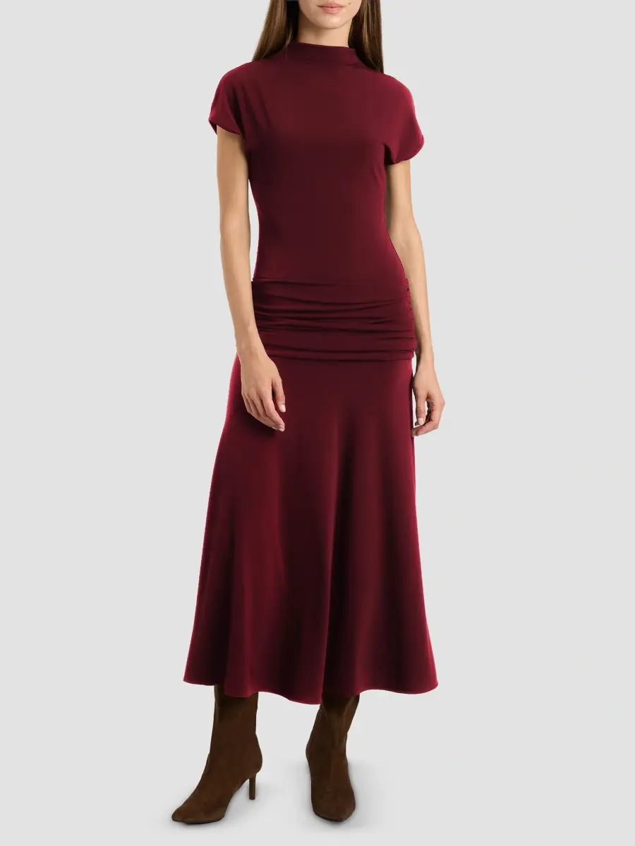 Santorelli Women's Kardi Jersey Midi Dress | Thumbnail 4