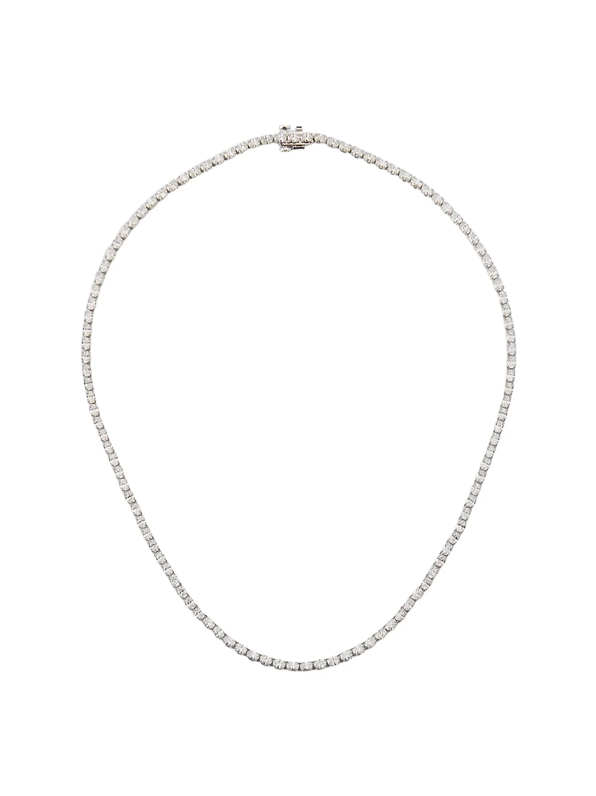 Women's 18K White Gold & 11.00 TCW Diamond Tennis Necklace Women's 18K White Gold & 11.00 TCW Diamond Tennis Necklace