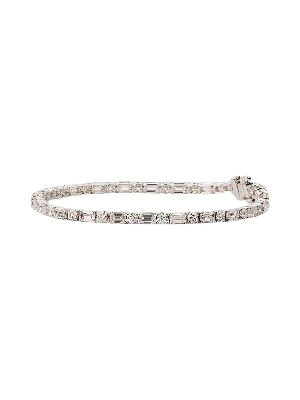 Women's 18K White Gold & 7.00 TCW Diamond Tennis Bracelet Women's 18K White Gold & 7.00 TCW Diamond Tennis Bracelet