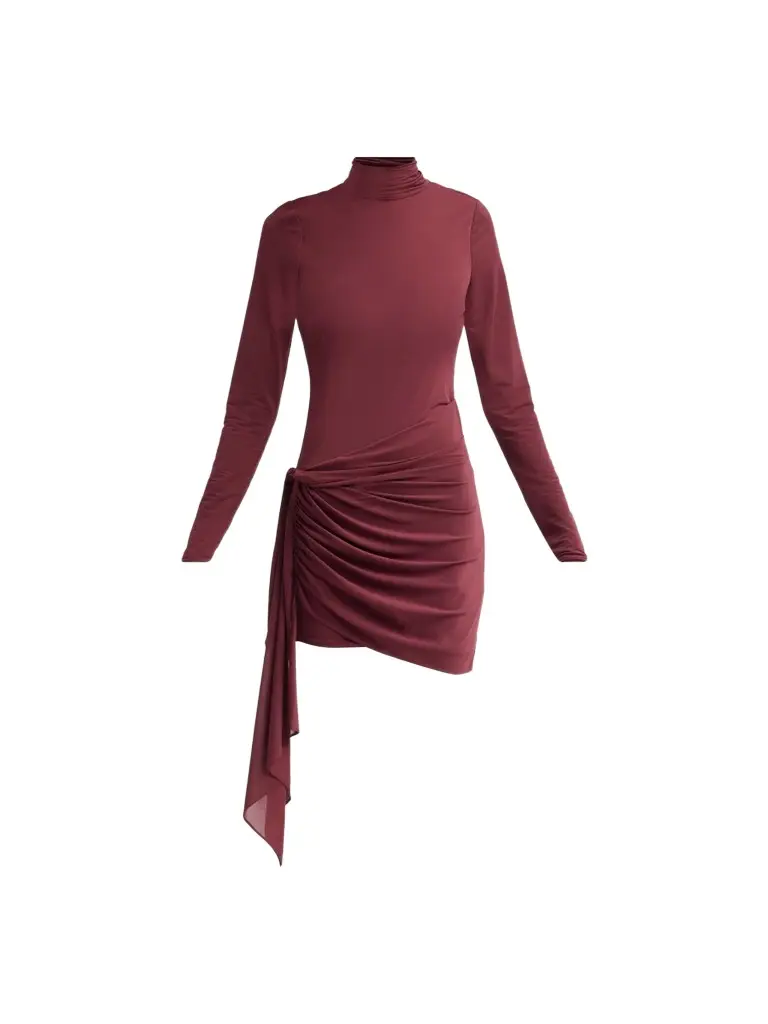 Women's Morwen Draped Jersey Mini Dress Women's Morwen Draped Jersey Mini Dress